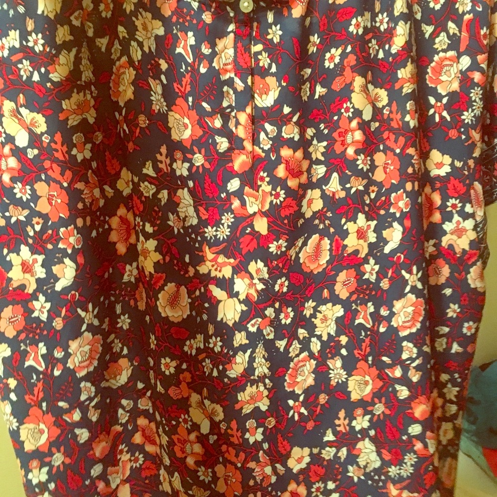 Floral blouse from Loft